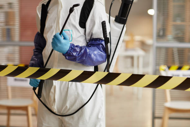Professional Biohazard technician working in Alta, IA